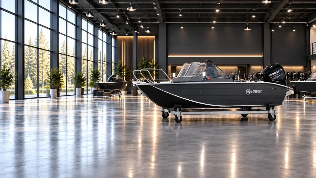 Алюминиевая лодка FortBoat