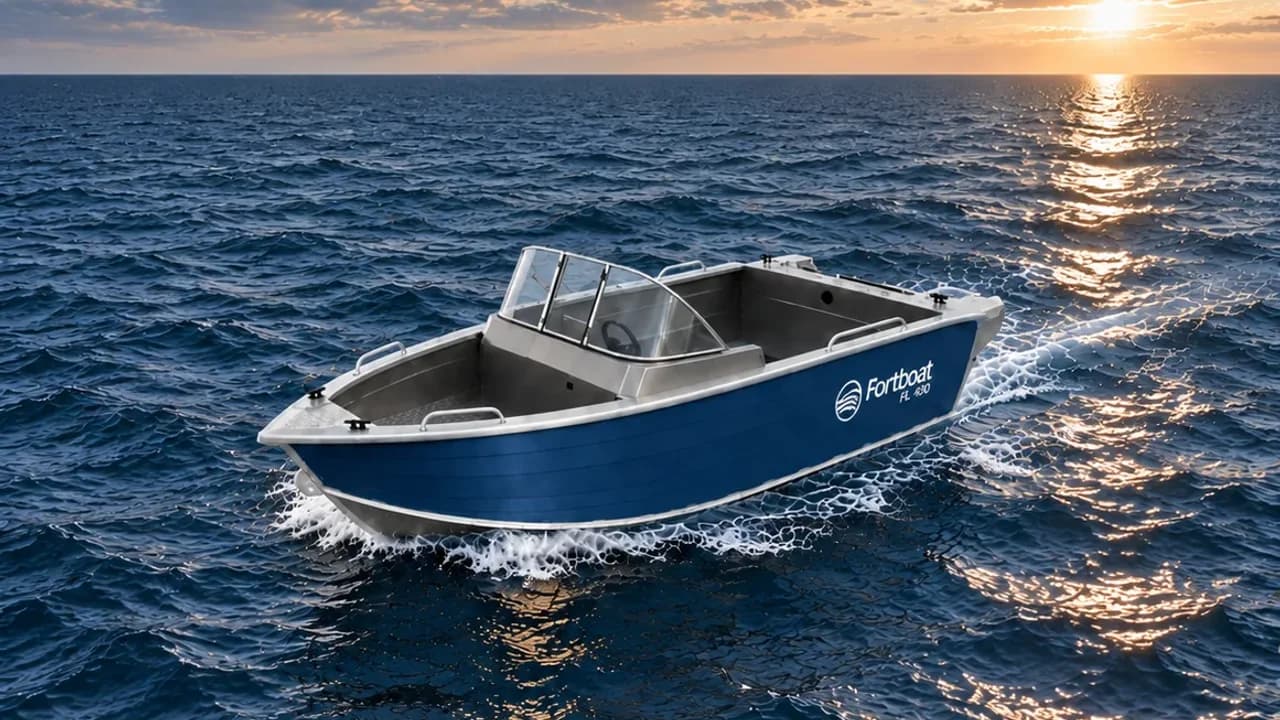 Алюминиевая лодка FortBoat